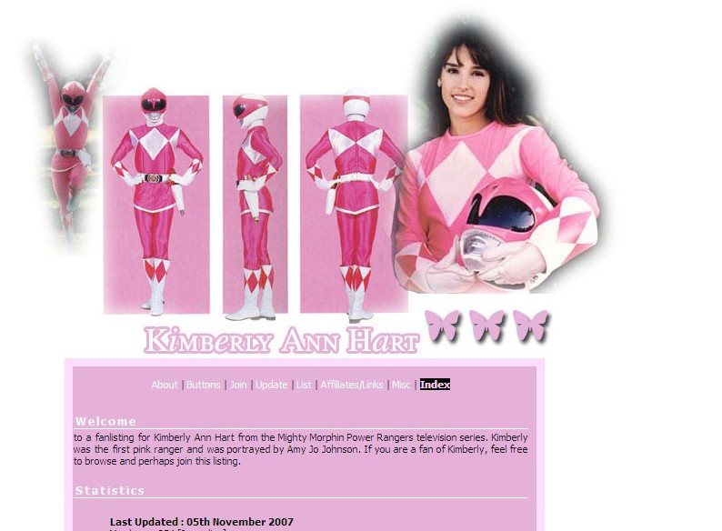 Agile & Graceful :: The Kimberly Ann Hart Fanlisting
